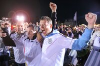 Fußballfans ZDF Fußballstrand